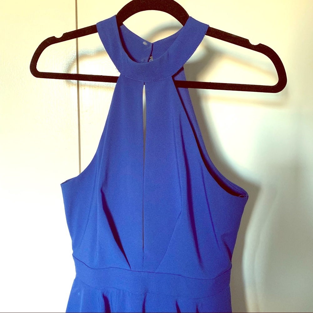 Lulu’s royal blue skater dress